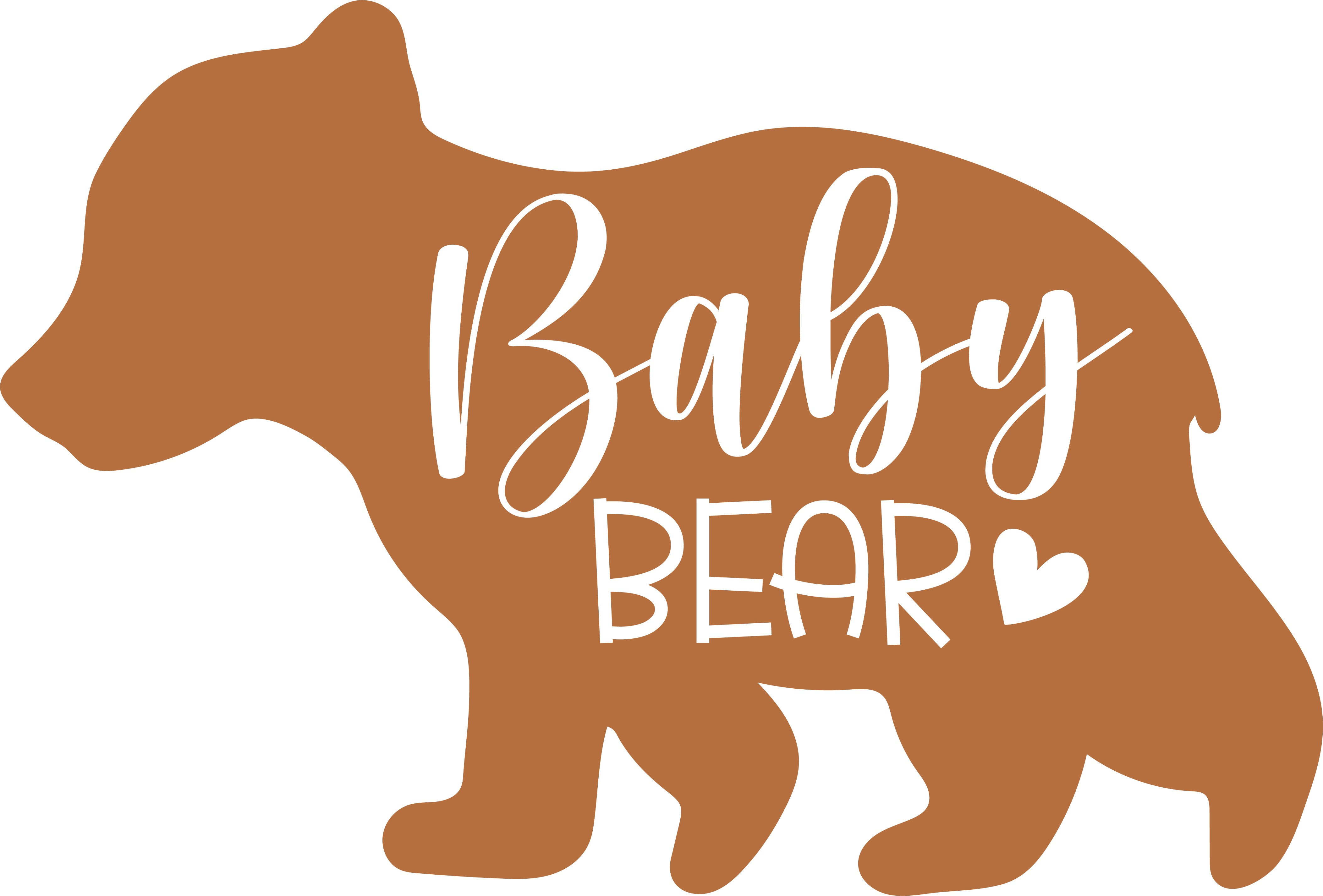 baby bear svg free