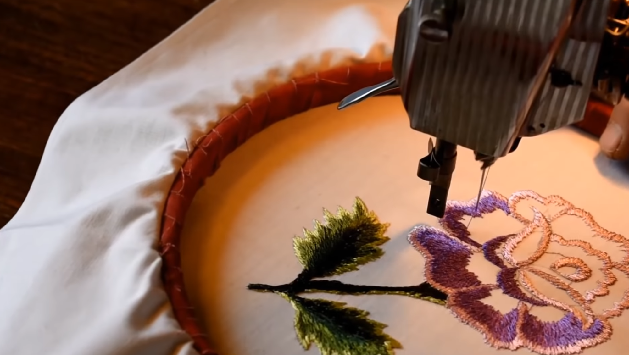 freehand machine embroidery