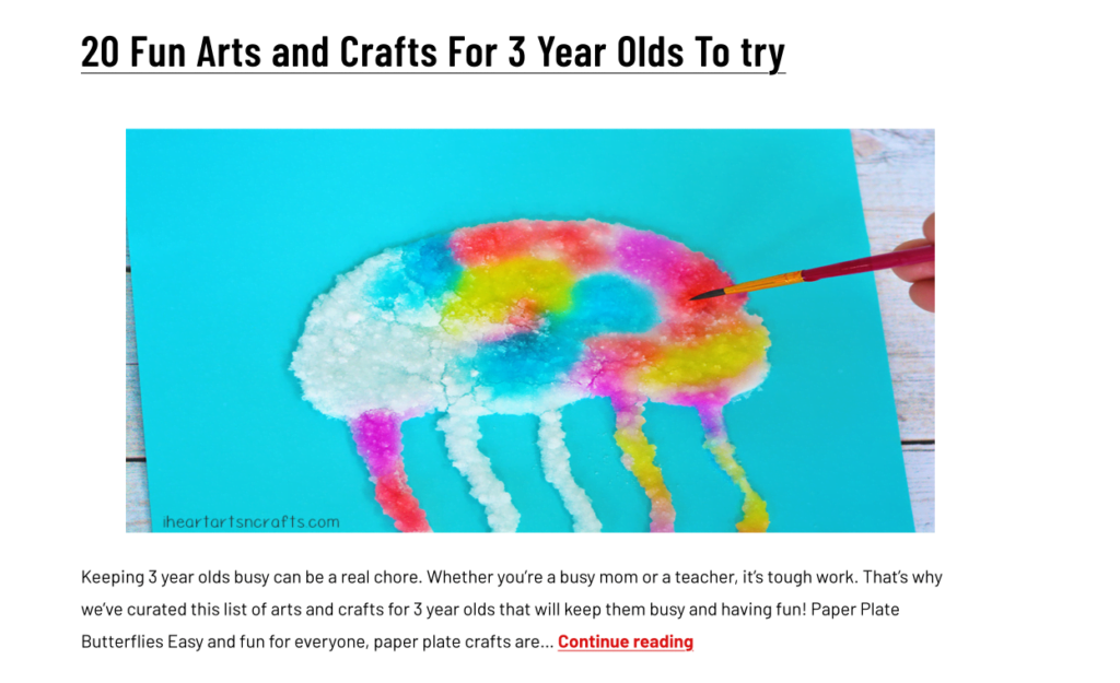 fun crafts for kids