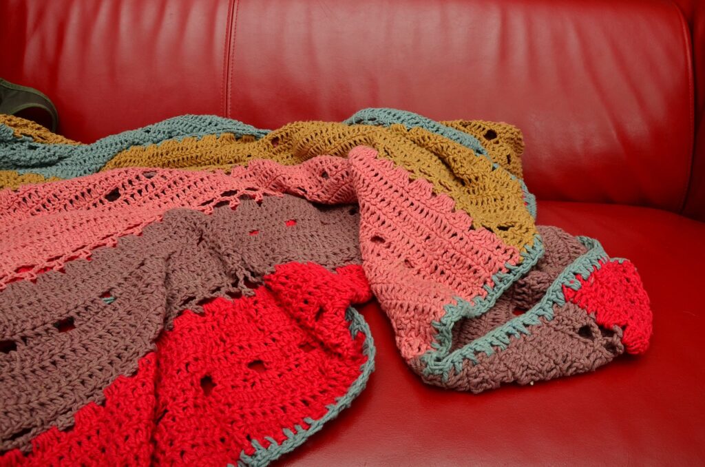 Crochet Blanket Sizes and How Much Yarn
