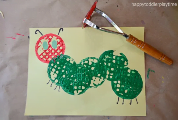 potato masher art activity for toddlers