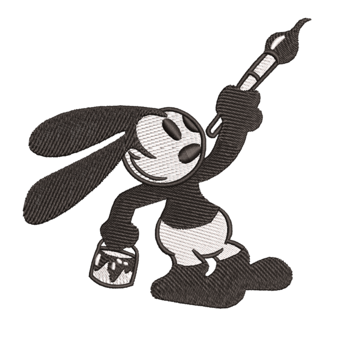 free oswald embroidery design