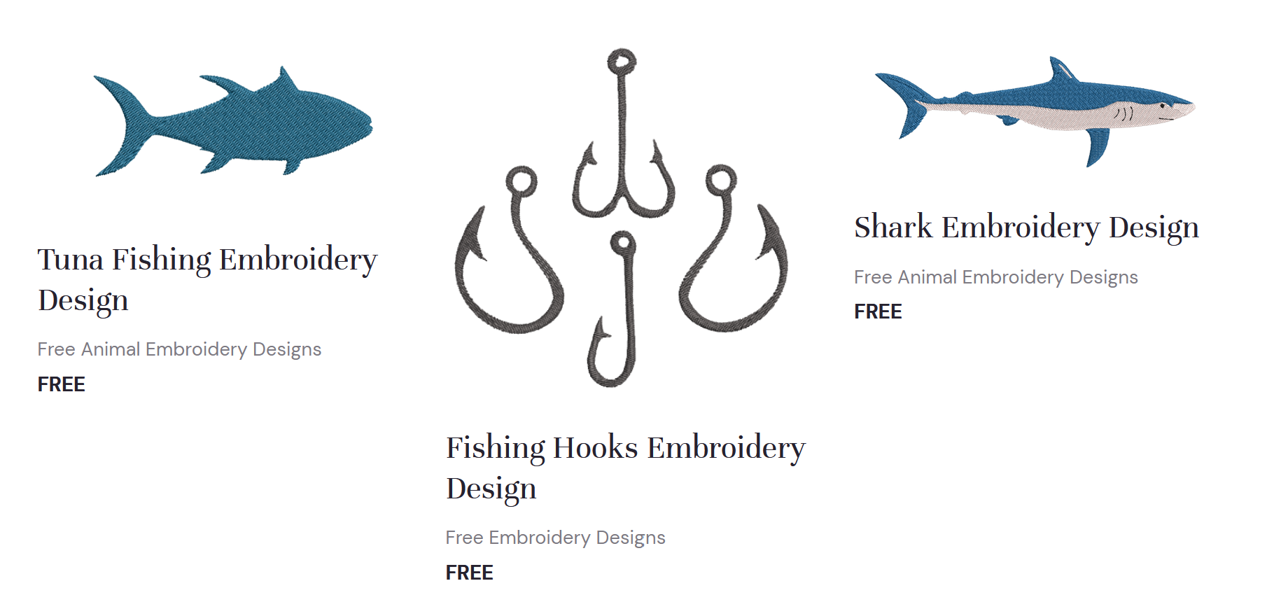 fishing embroidery designs for men