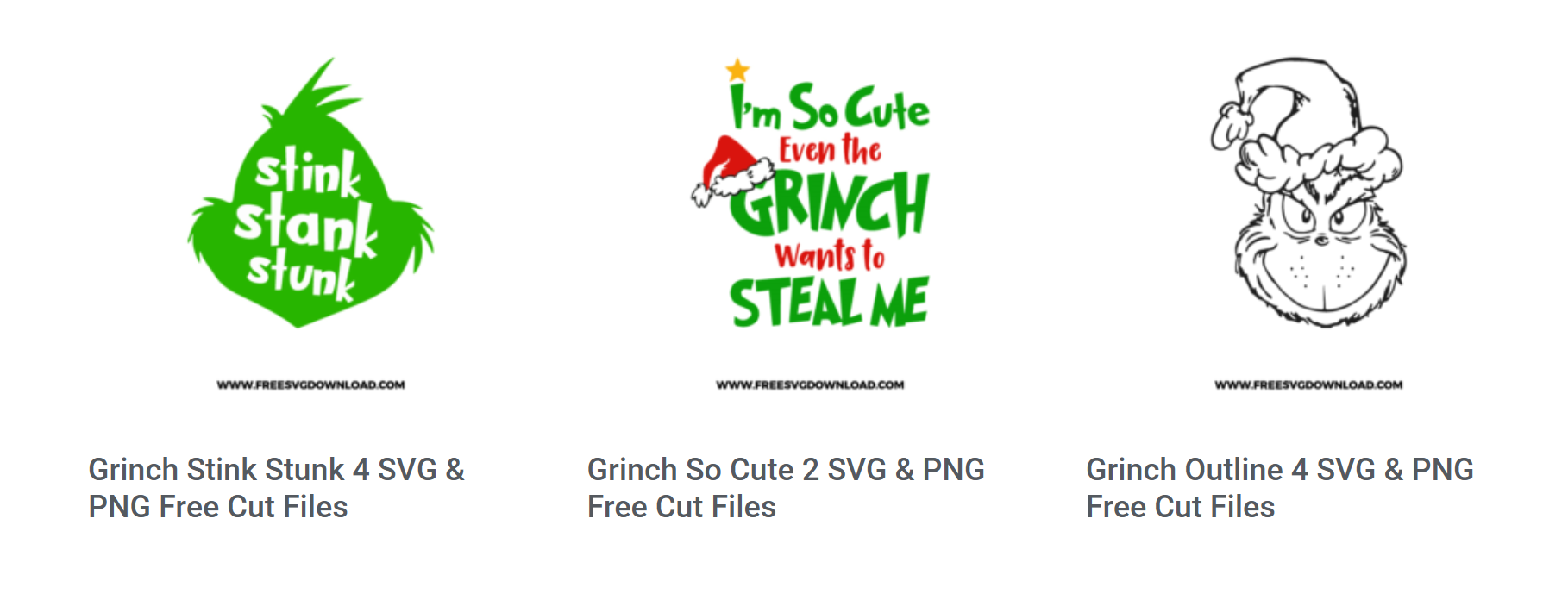free grinch stole christmas svg