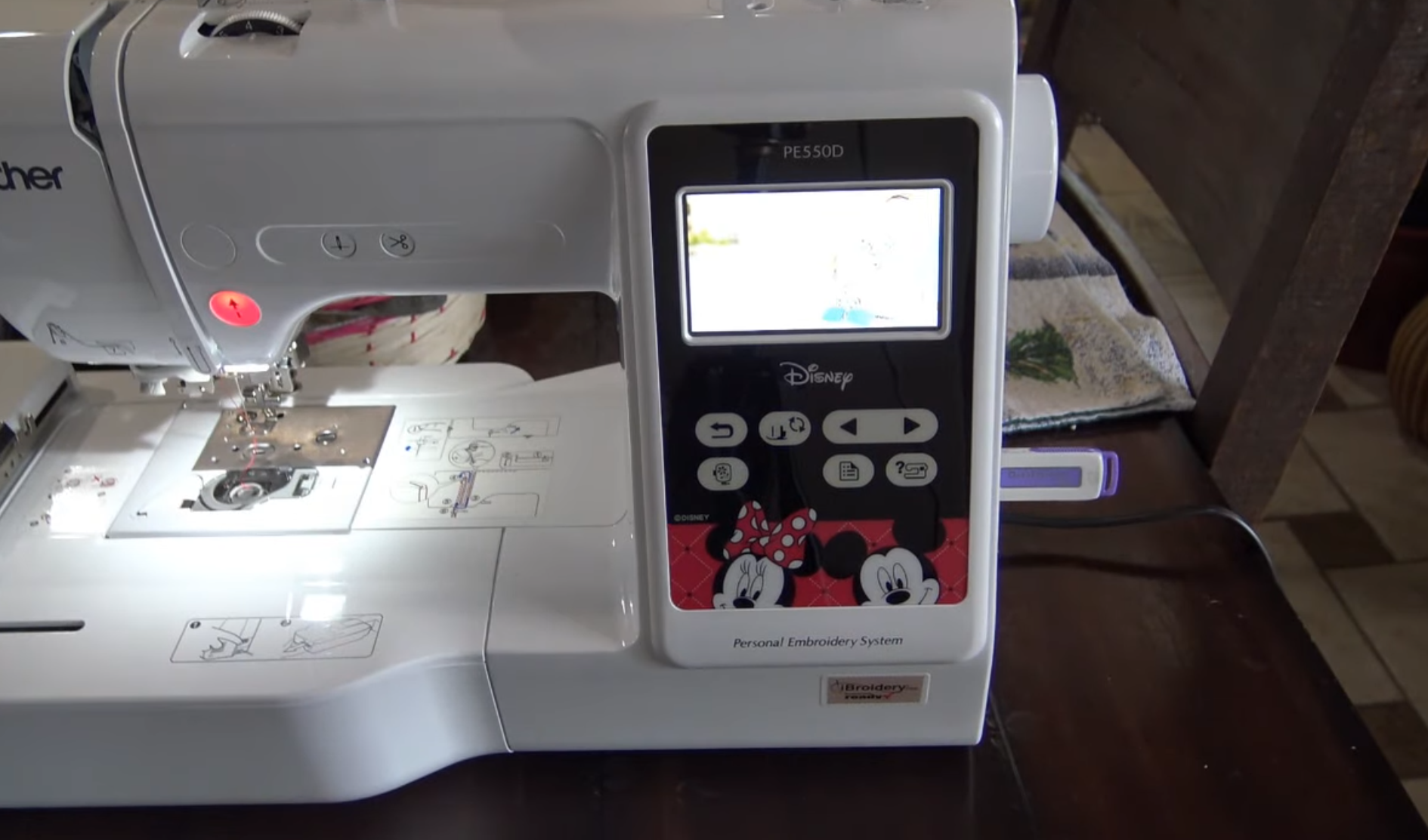 cheap embroidery machines with USB ports