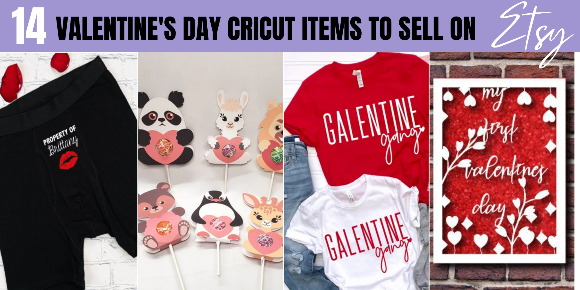 14 Valentine's Cricut Ideas To Sell On Etsy