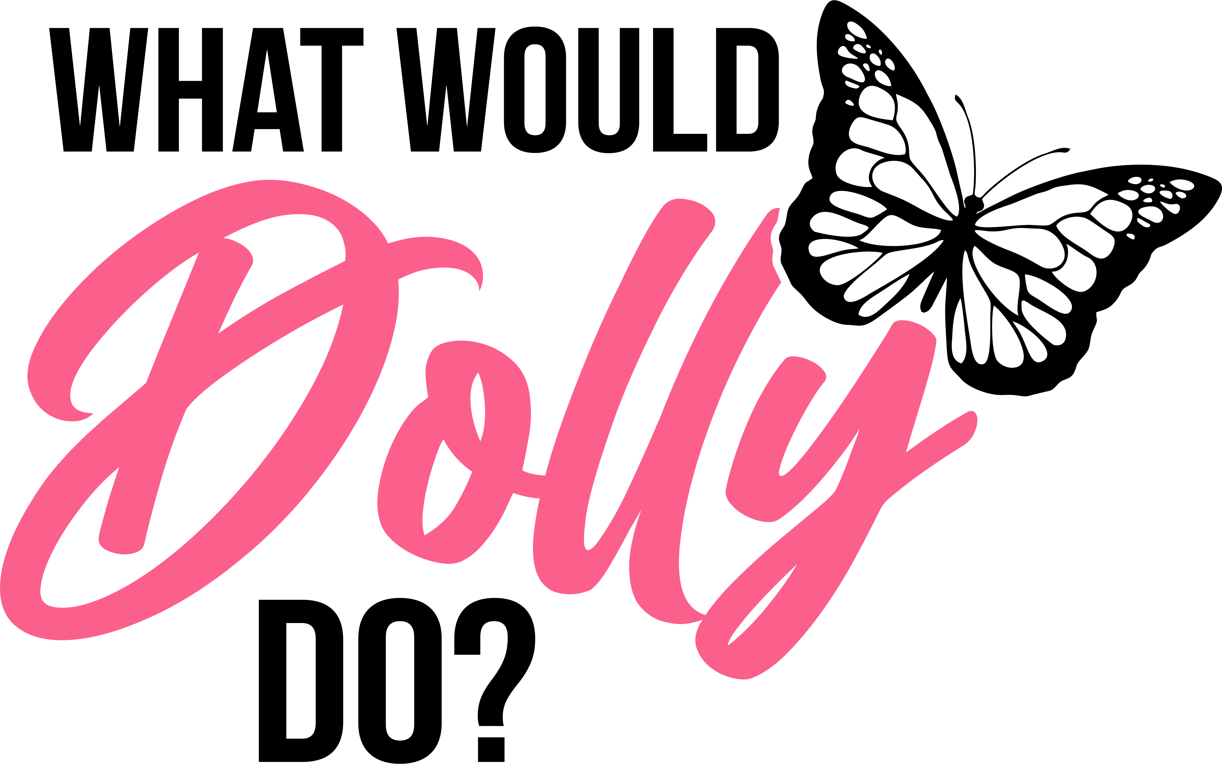 free what would dolly do country music SVG design