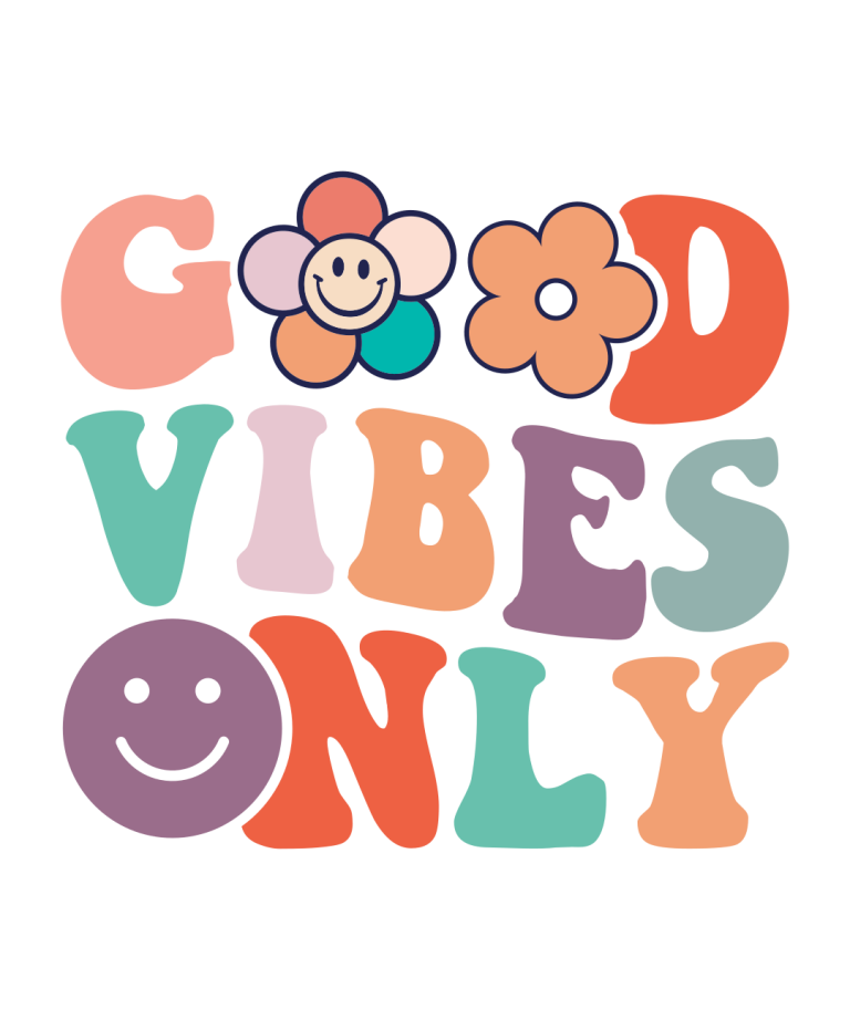 Free "Good Vibes Only" SVG T-shirt Design - Romney Ridge Farms & Crafts