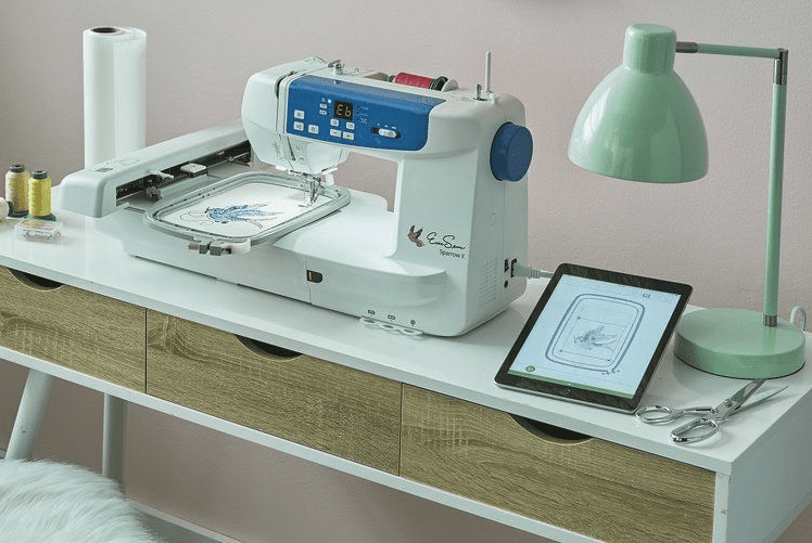 eversewn sparrow x is the best low cost embroidery machine that also shows