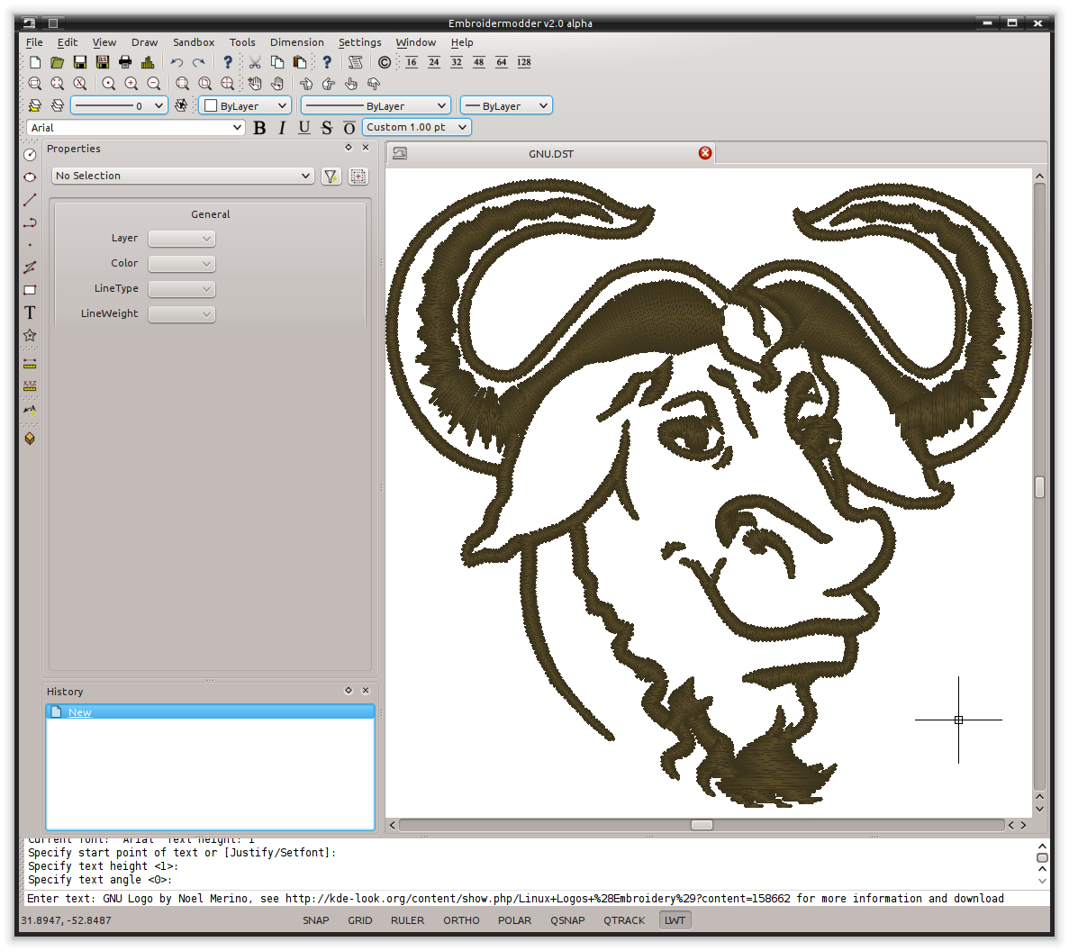free embroidery programs embroider modder screenshot