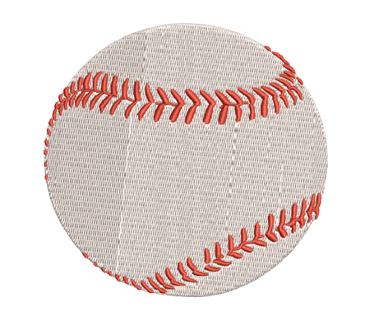 Free Baseball Embroidery Design