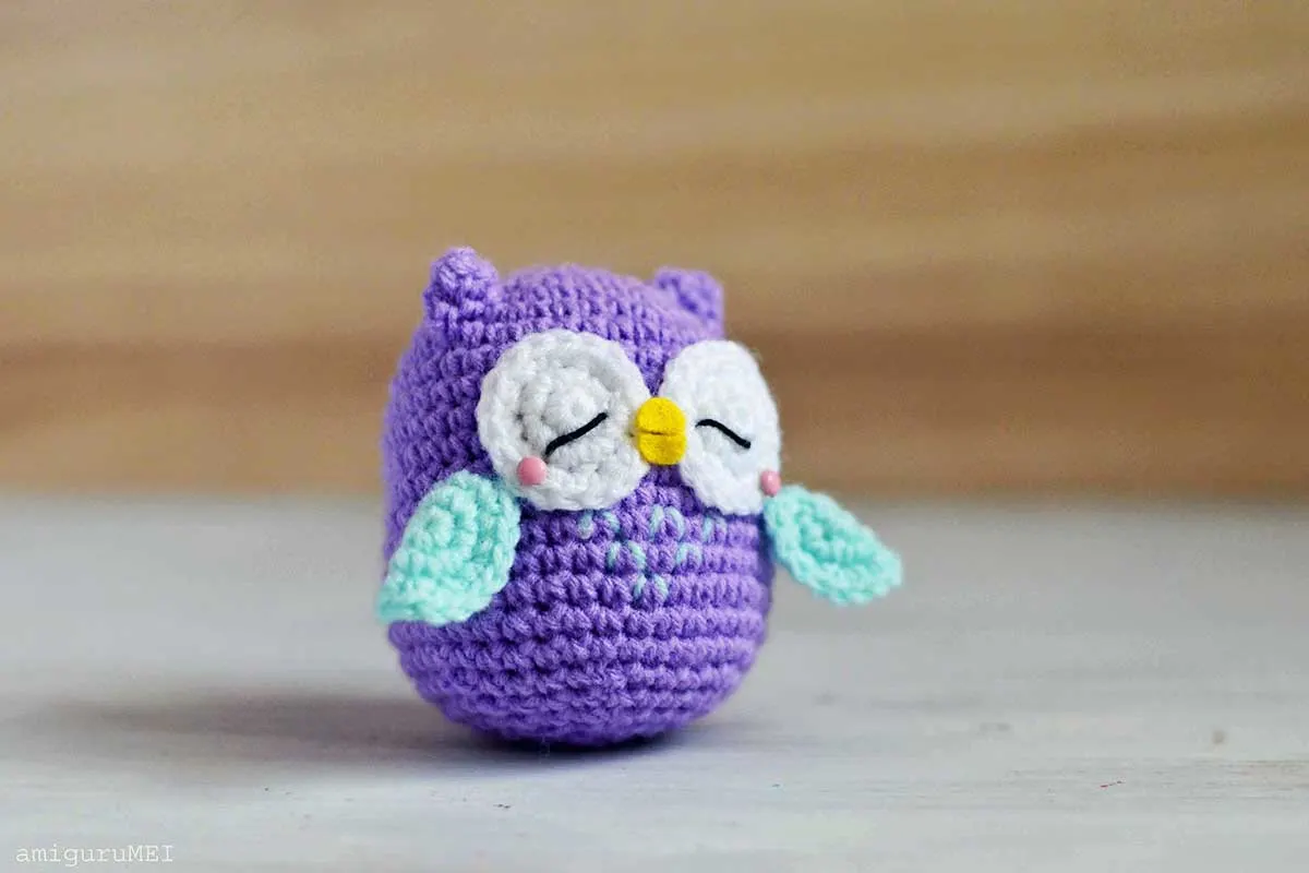 free crochet pattern mini owl