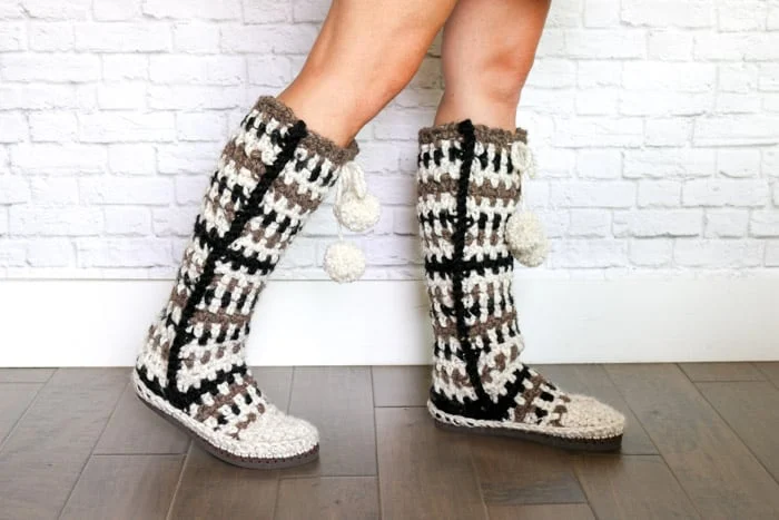 free crochet slipper patterns for adults
